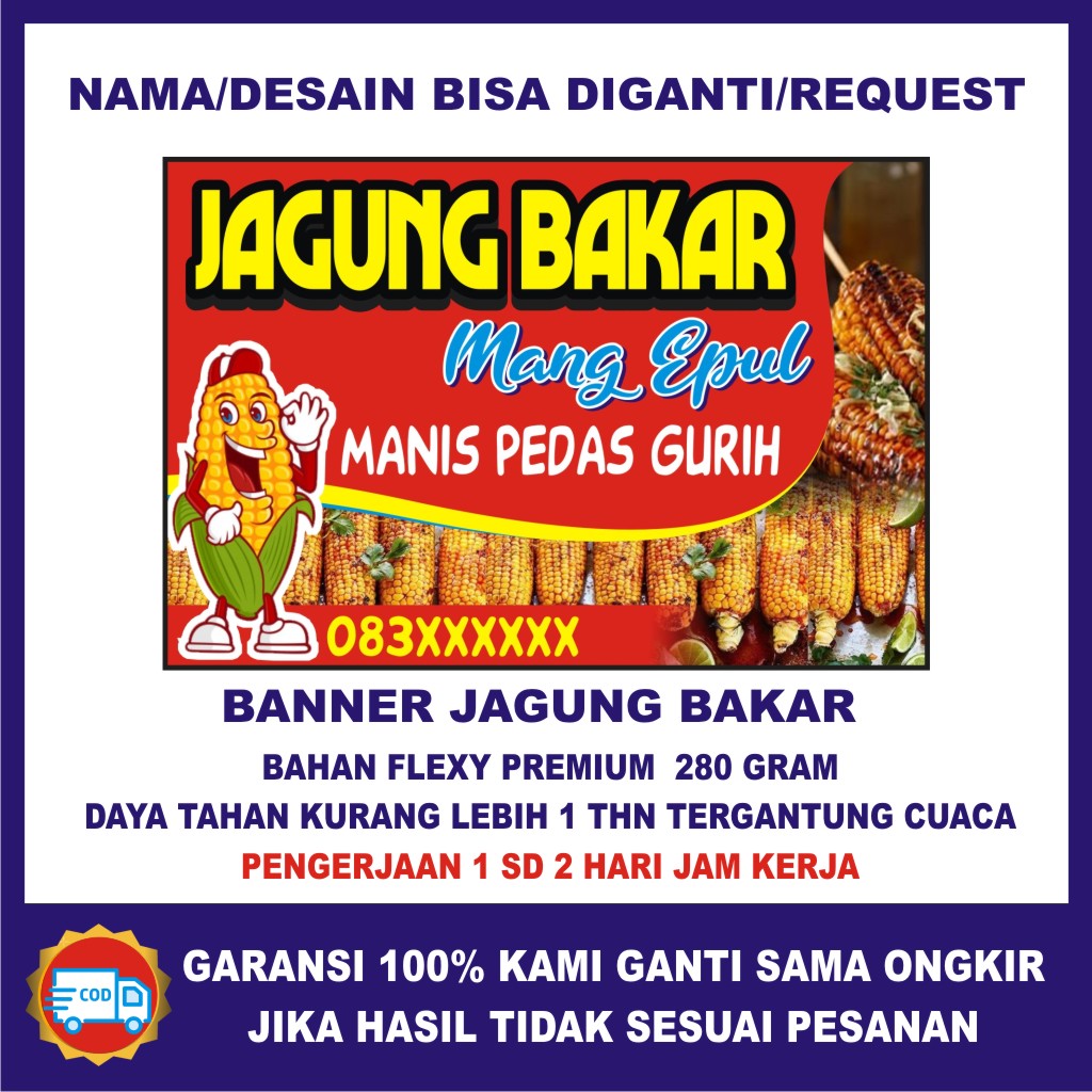 Detail Gambar Spanduk Jagung Bakar Nomer 3