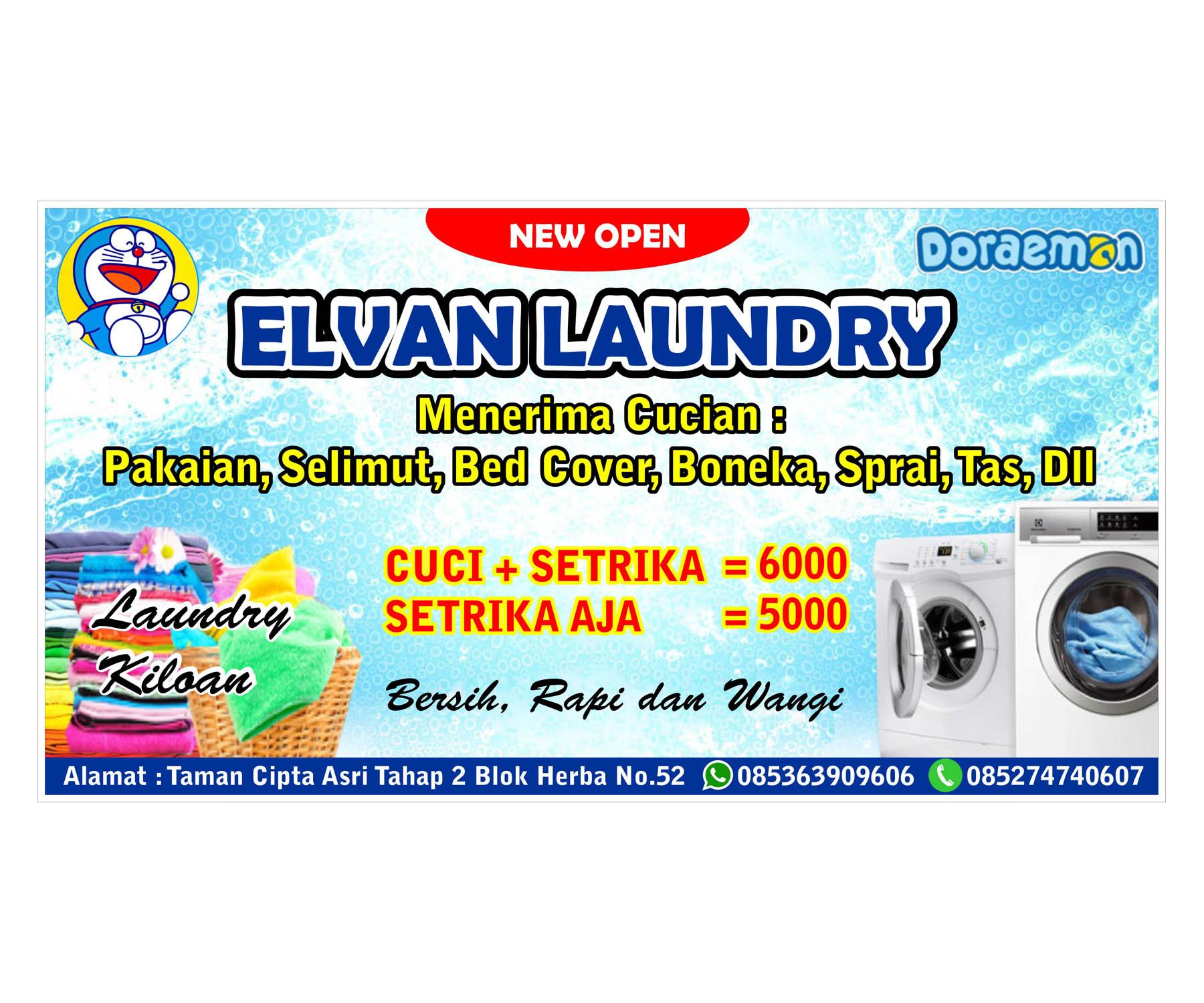 Detail Gambar Spanduk Laundry Nomer 23