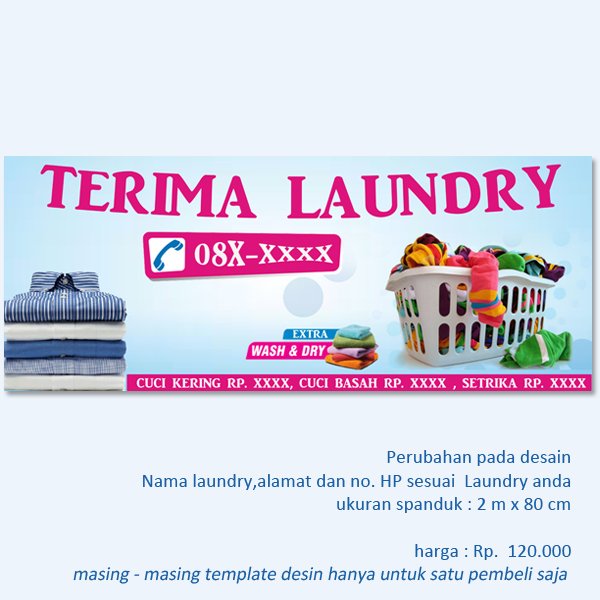 Detail Gambar Spanduk Laundry Nomer 54