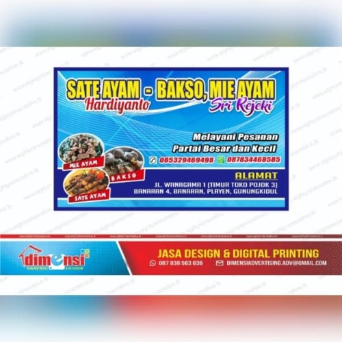 Detail Gambar Spanduk Mie Ayam Bakso Nomer 45