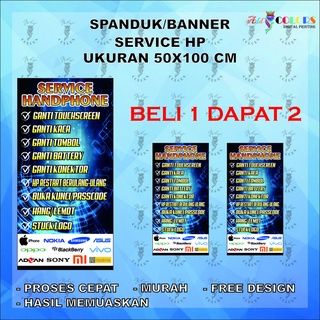 Detail Gambar Spanduk Servis Hp Nomer 50