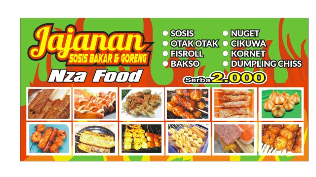 Detail Gambar Spanduk Sosis Bakar Nomer 26