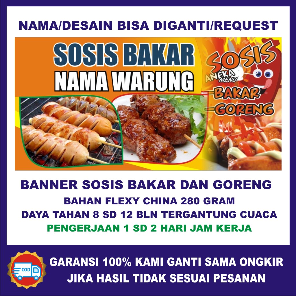 Detail Gambar Spanduk Sosis Bakar Nomer 56