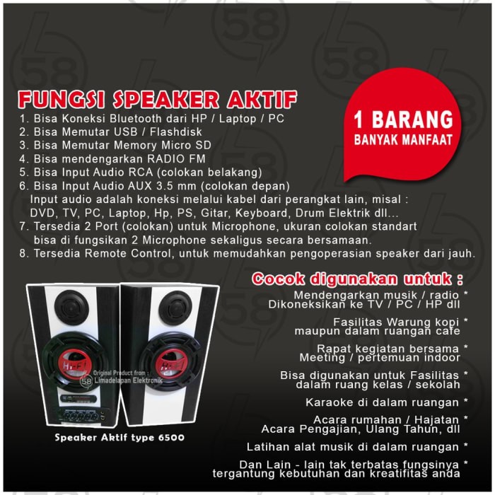 Detail Gambar Speaker Aktif Sama Kardusnya Nomer 45