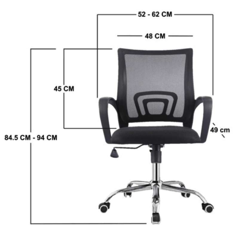 Detail Gambar Spesifikasi Kursi Kantor Nomer 4