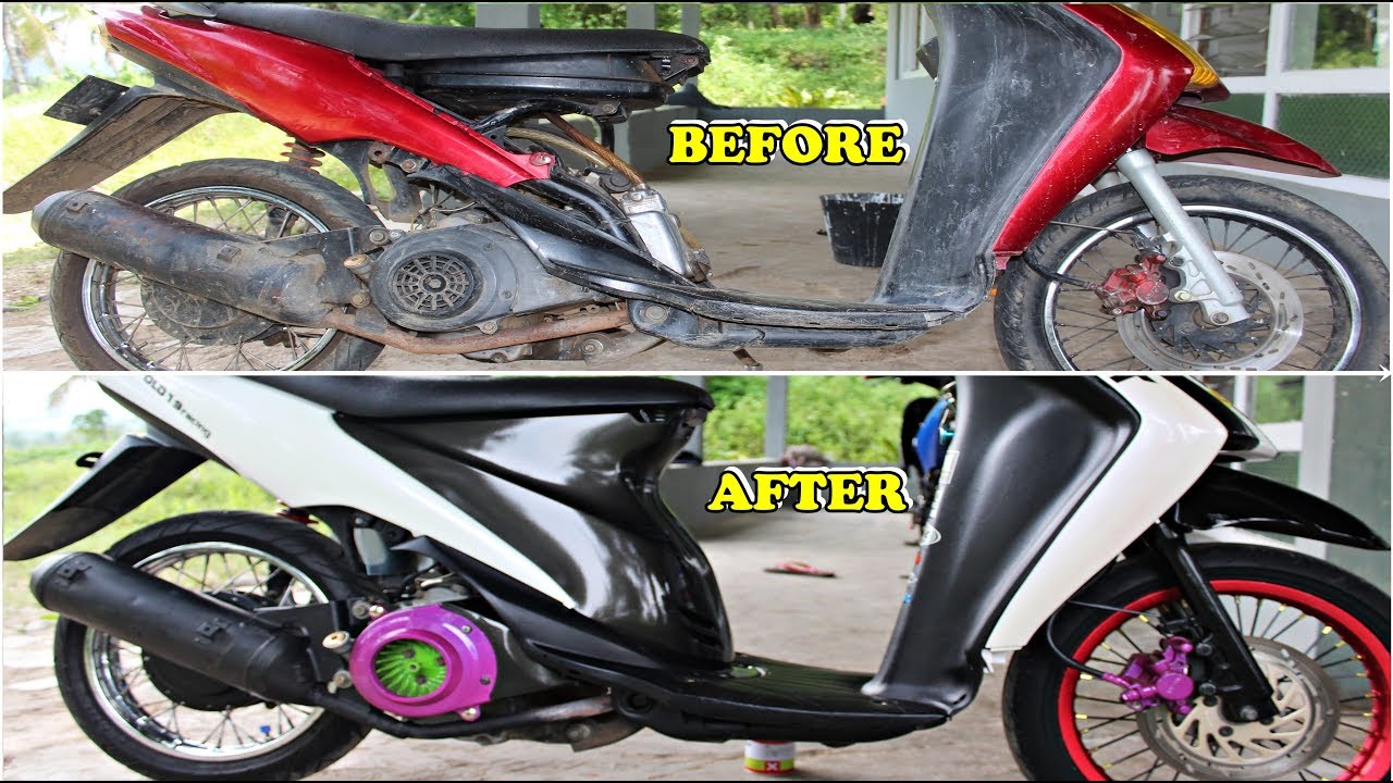 Detail Gambar Spin Merah Modif Nomer 28