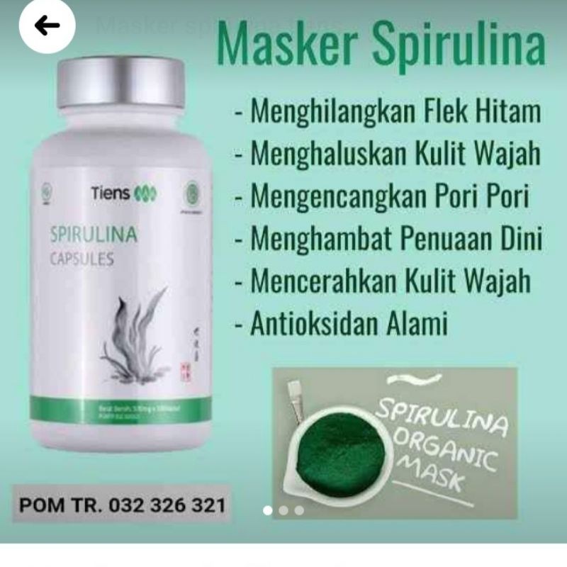 Detail Gambar Spirulina Tiens Nomer 8