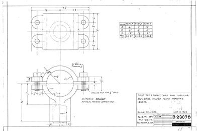 Detail Gambar Split Tee Format Dwg Nomer 10