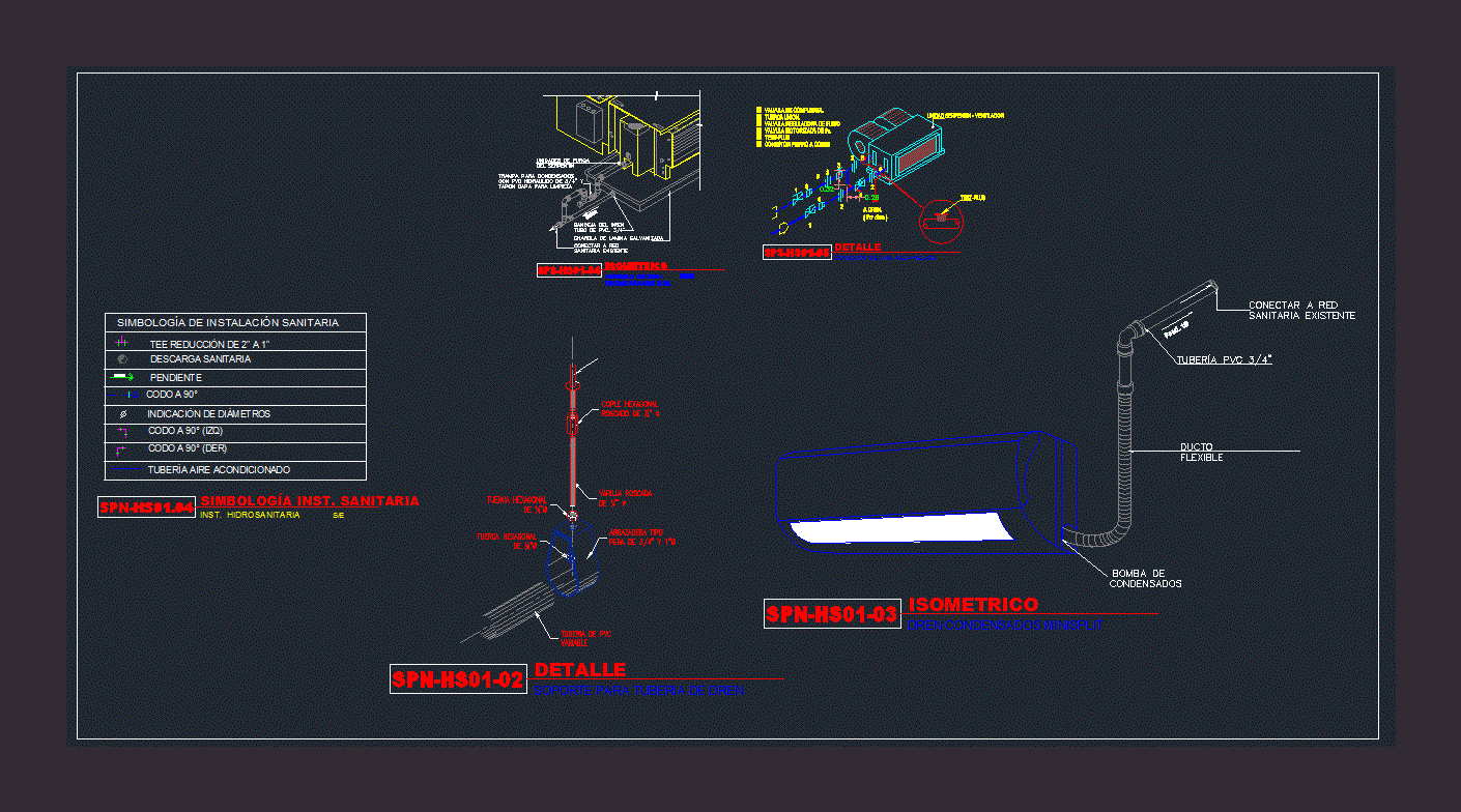 Detail Gambar Split Tee Format Dwg Nomer 47