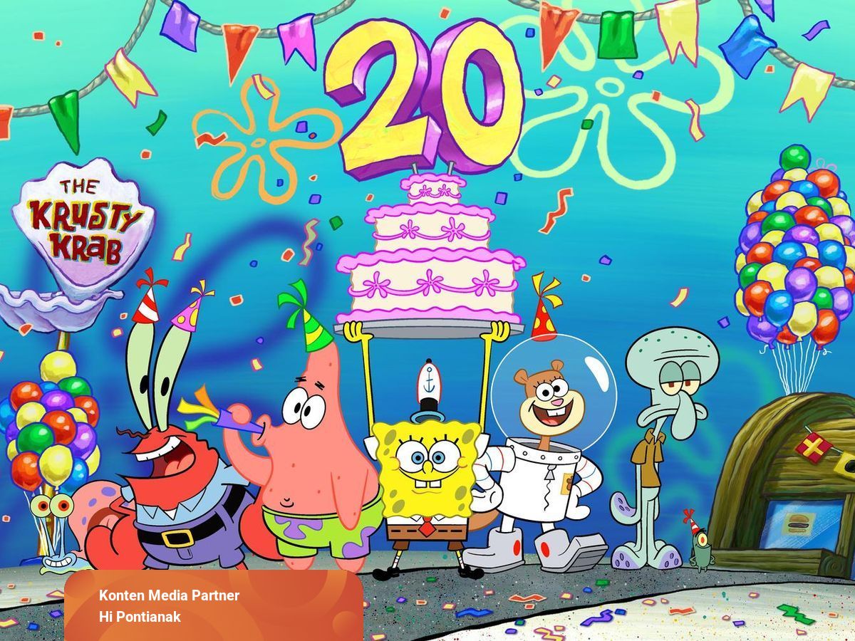 Detail Gambar Spongebob Dan Kawan Kawan Nomer 13