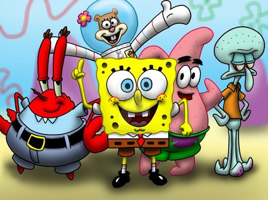 Detail Gambar Spongebob Dan Kawan Kawan Nomer 29