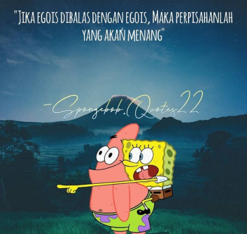 Gambar Spongebob Dengan Kata Kata Lucu - KibrisPDR