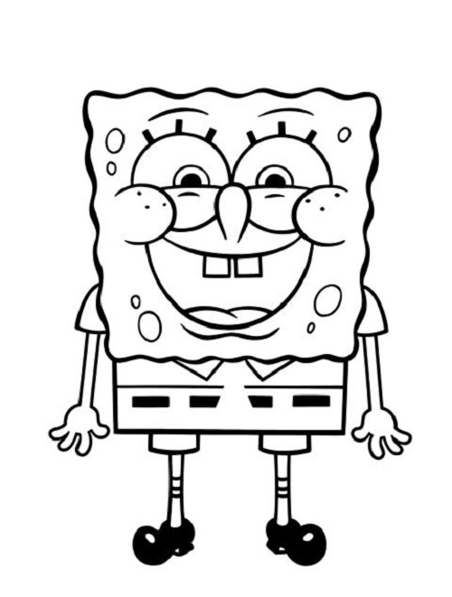 Detail Gambar Spongebob Hitam Putih Nomer 9