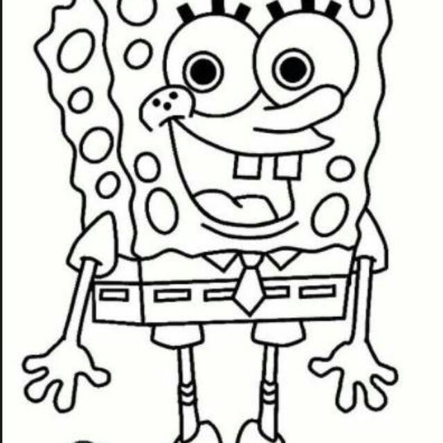 Detail Gambar Spongebob Hitam Putih Nomer 17