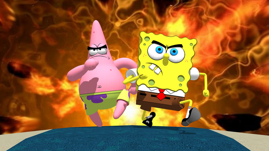 Detail Gambar Spongebob Keren 3d Nomer 12