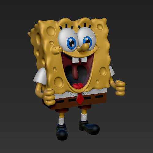 Detail Gambar Spongebob Keren 3d Nomer 31