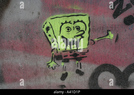 Detail Gambar Spongebob Keren Grafiti Nomer 54