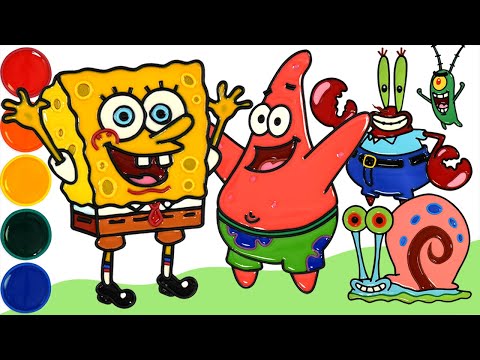 Detail Gambar Spongebob Mewarnai Nomer 47