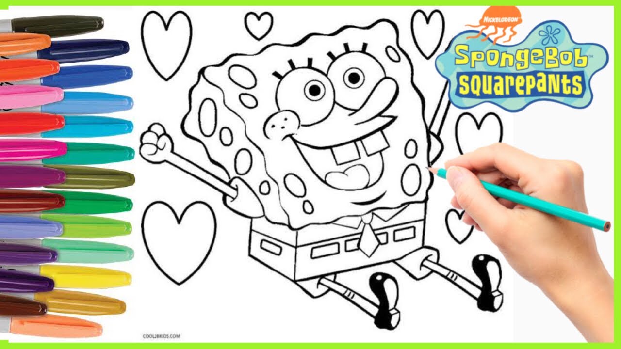 Detail Gambar Spongebob Mewarnai Nomer 49