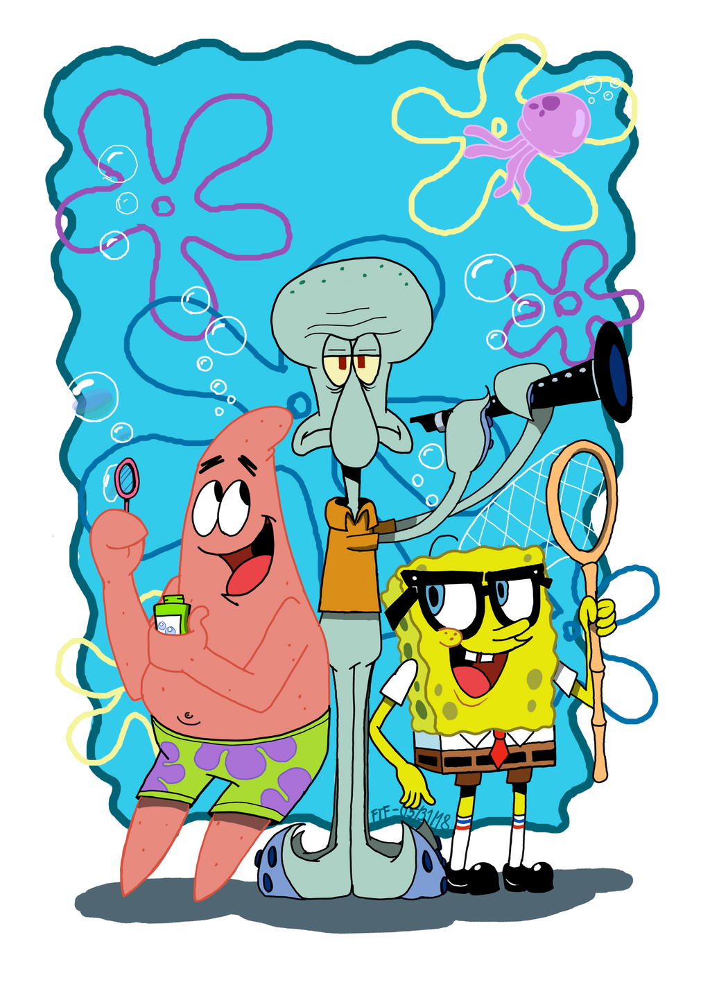 Detail Gambar Spongebob Patrick Nomer 23