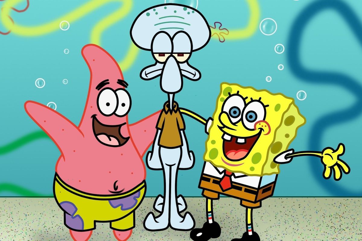 Gambar Spongebob Patrick Dan Squidward - KibrisPDR