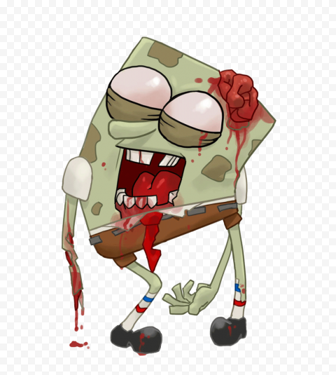 Detail Gambar Spongebob Zombie Nomer 26