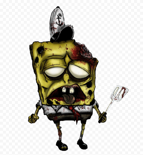 Detail Gambar Spongebob Zombie Nomer 9