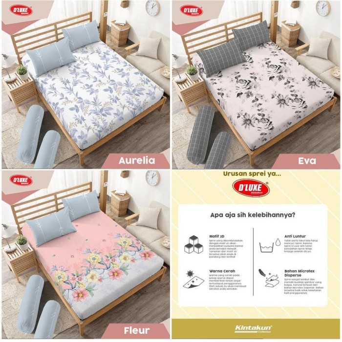 Detail Gambar Sprei Kintakun D Luxe Terbaru Nomer 2