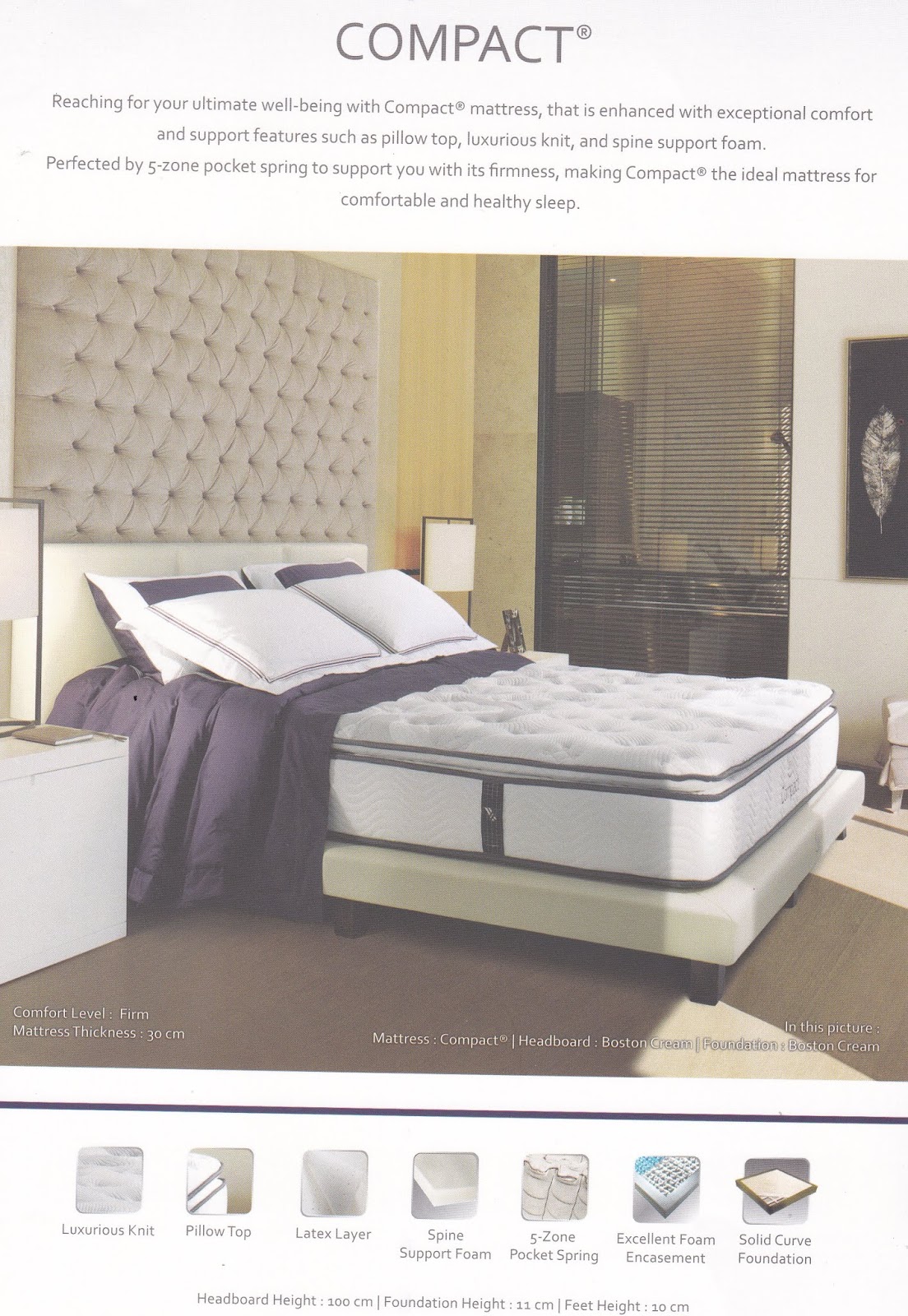 Detail Gambar Springbed Acona Florence Nomer 27