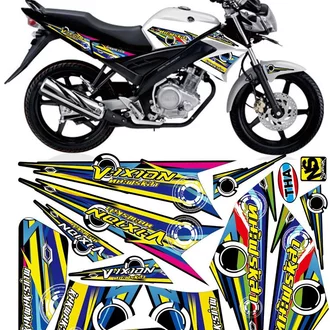 Detail Gambar Sriping Motor Old Vixion Nomer 36