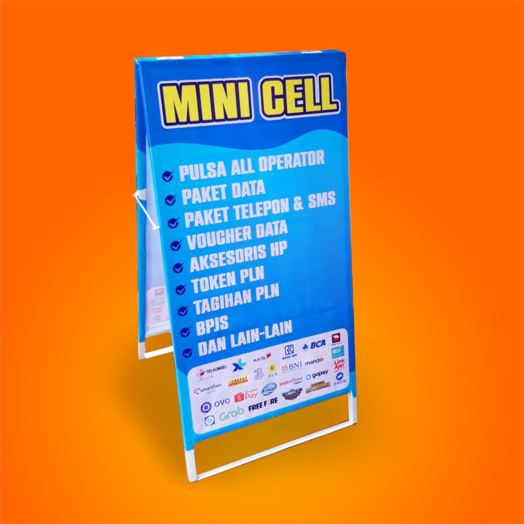 Detail Gambar Stand Banner Konter Nomer 20