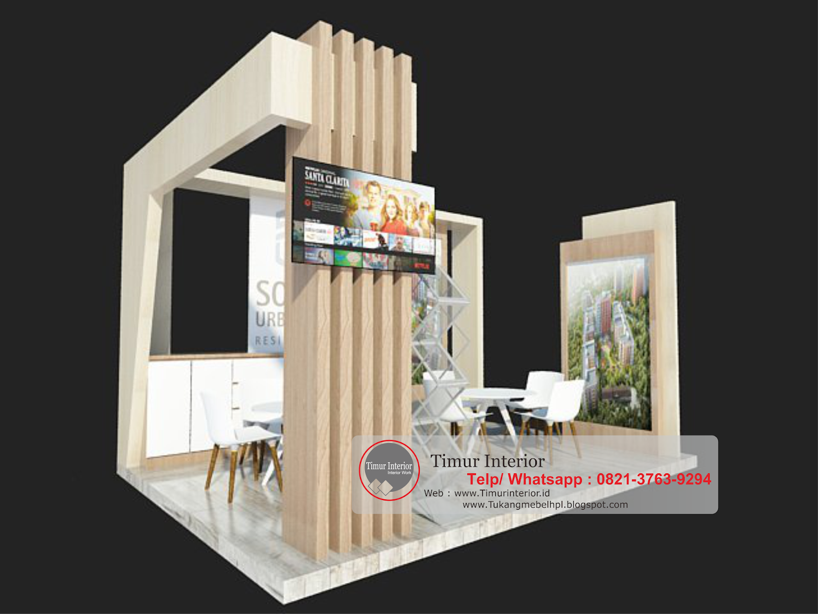 Detail Gambar Stand Pameran Minimalis Nomer 24