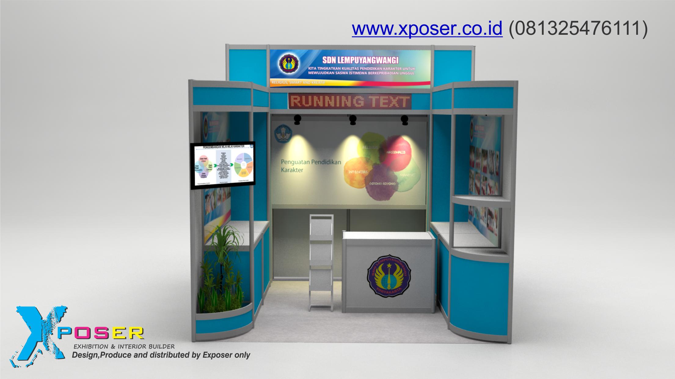 Detail Gambar Stand Pameran Minimalis Nomer 4