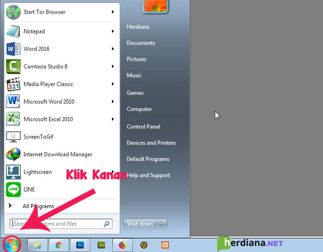 Detail Gambar Start Pada Komputer Nomer 11