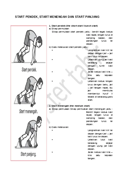 Detail Gambar Start Pendek Nomer 10