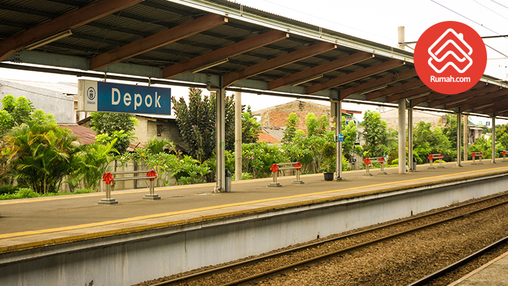 Detail Gambar Stasiun Kereta Api Krl Depok Nomer 15