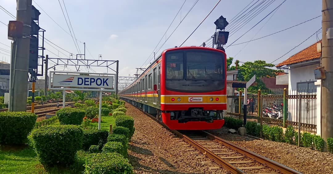 Detail Gambar Stasiun Kereta Api Krl Depok Nomer 9