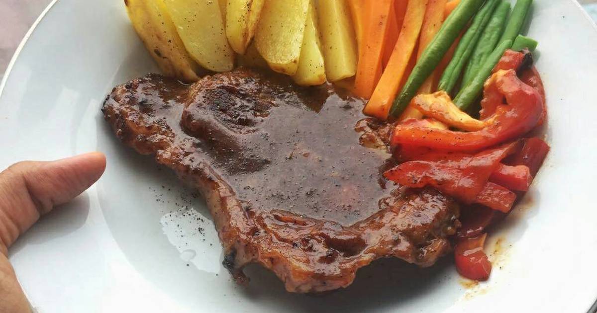 Detail Gambar Steak Daging Sapi Nomer 24