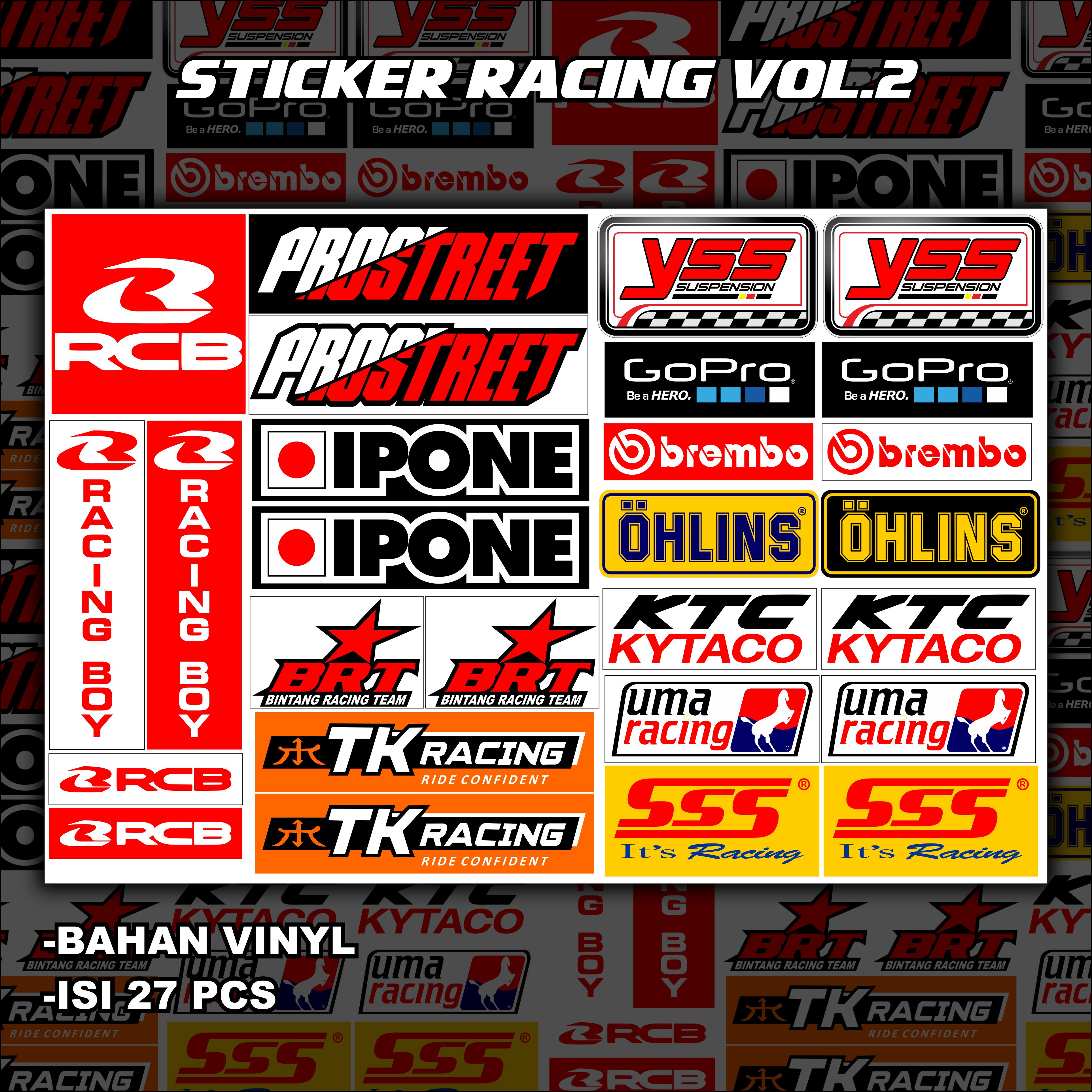 Detail Gambar Sticker Racing Nomer 39