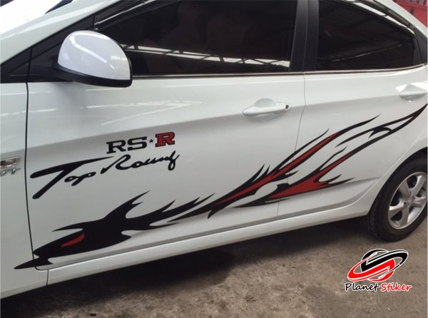 Detail Gambar Sticker Untuk Mobil Nomer 27