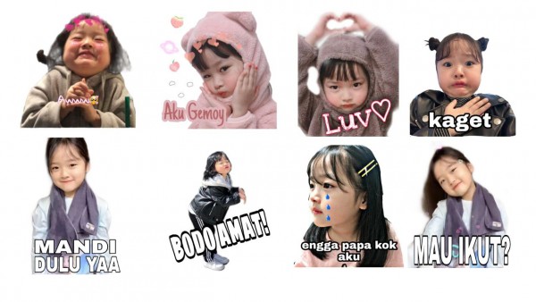 Detail Gambar Stiker Anak Lucu Nomer 26