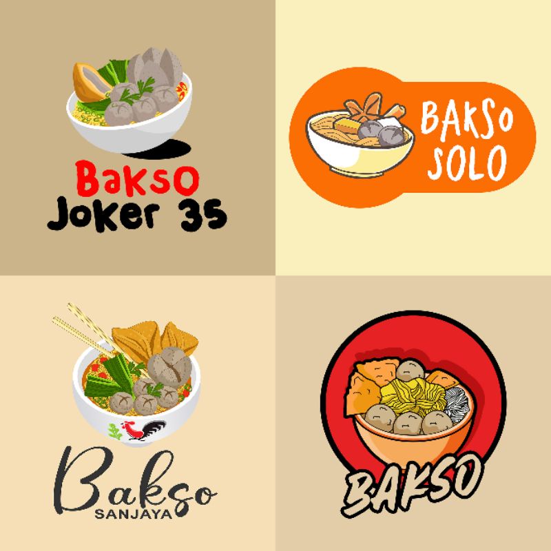 Detail Gambar Stiker Bakso Nomer 18