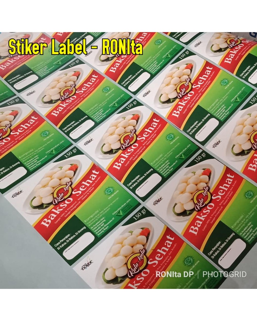 Detail Gambar Stiker Bakso Nomer 40