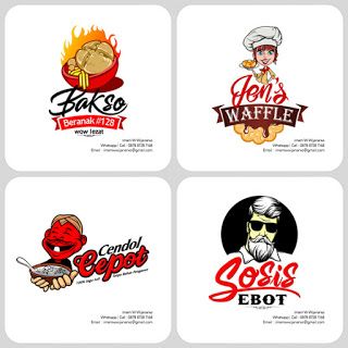 Detail Gambar Stiker Bakso Nomer 7