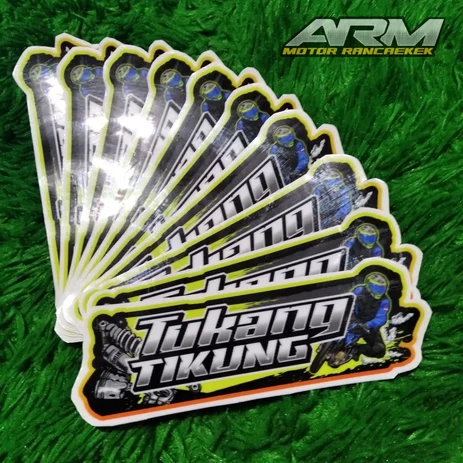 Detail Gambar Stiker Balap Nomer 22