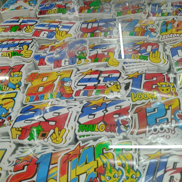 Detail Gambar Stiker Balap Nomer 45