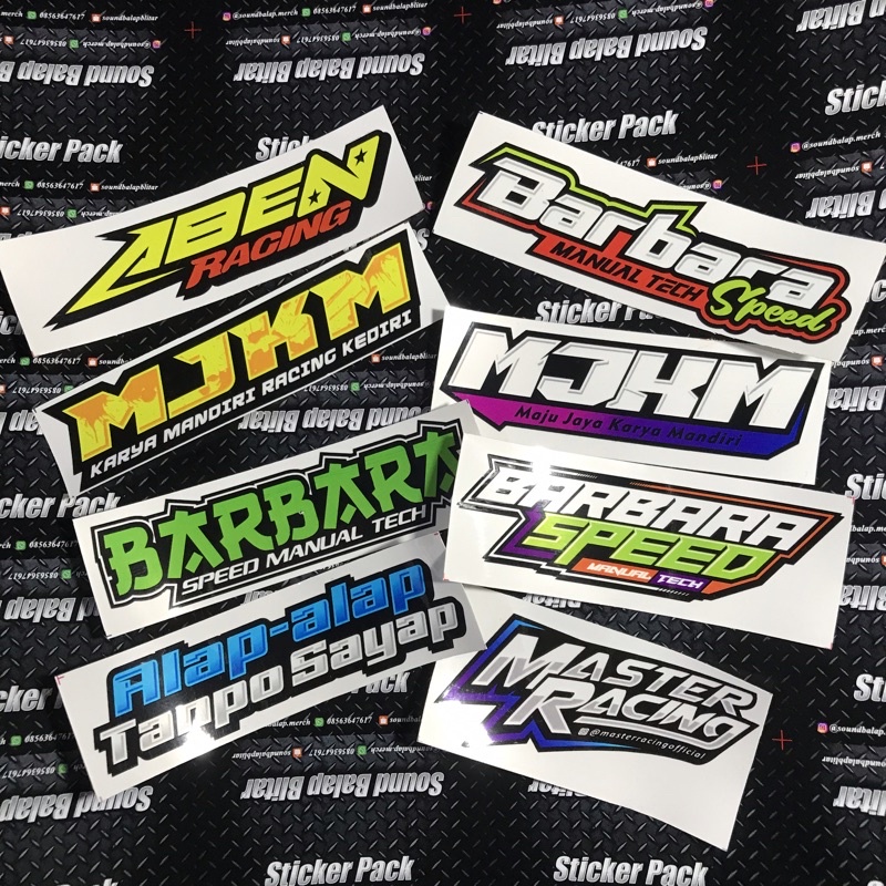 Detail Gambar Stiker Balap Keren Nomer 28