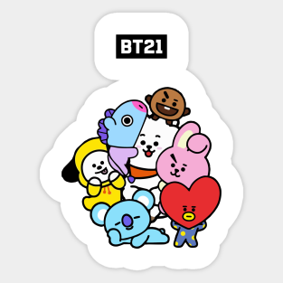 Detail Gambar Stiker Bt21 Nomer 21