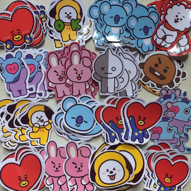 Detail Gambar Stiker Bt21 Nomer 53