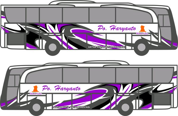 Detail Gambar Stiker Bus Nomer 20